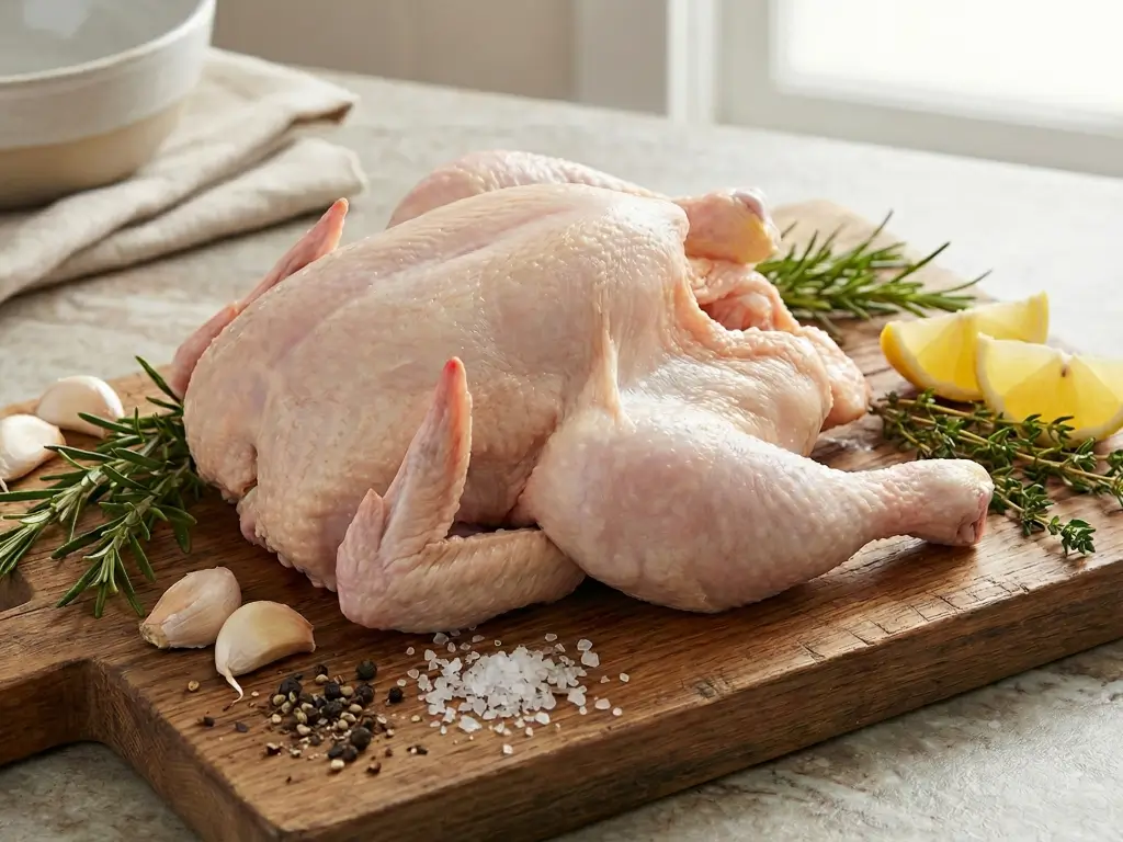 Pollo entero Santa Isabel